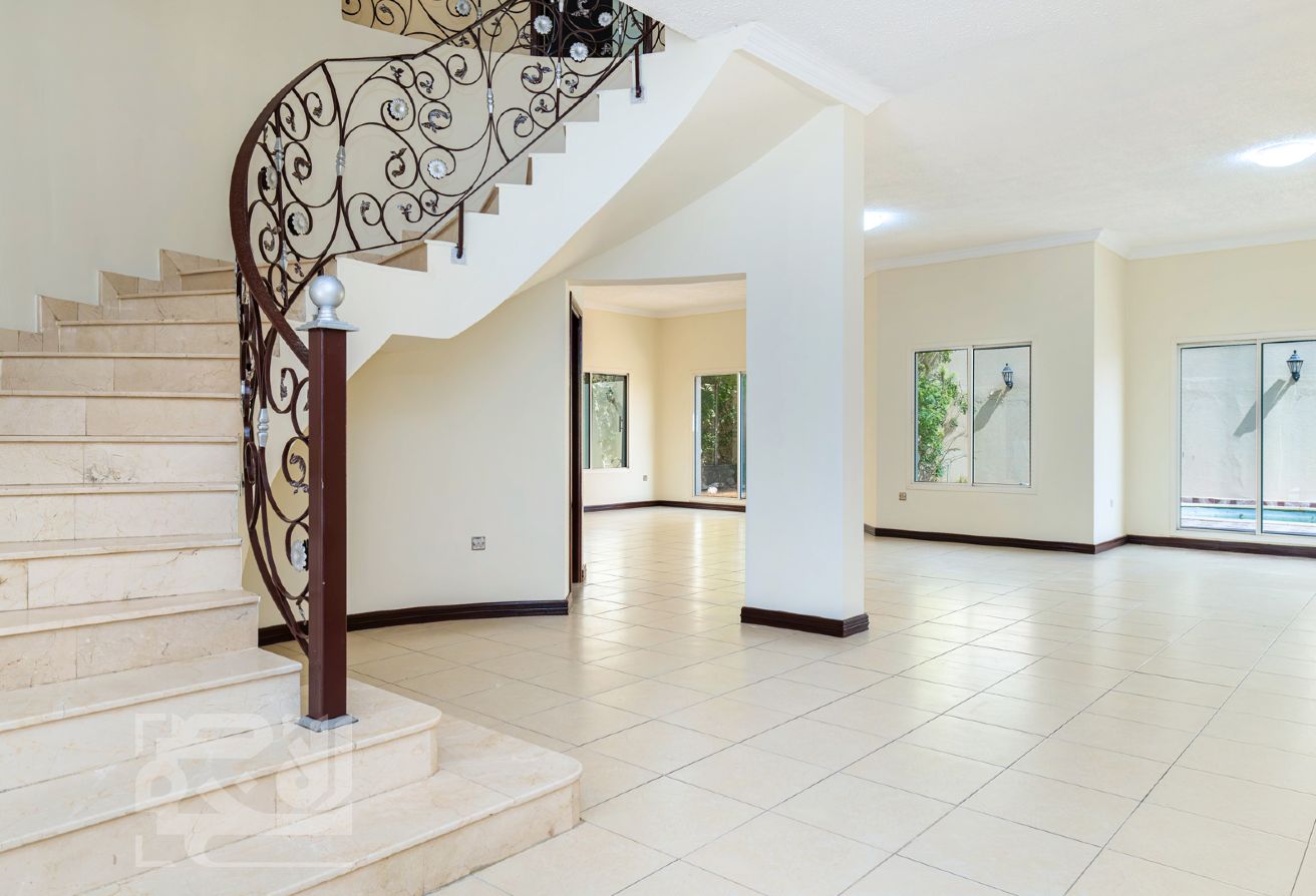 Semi Furnished 4-BHK + Maid Villa | Private Pool