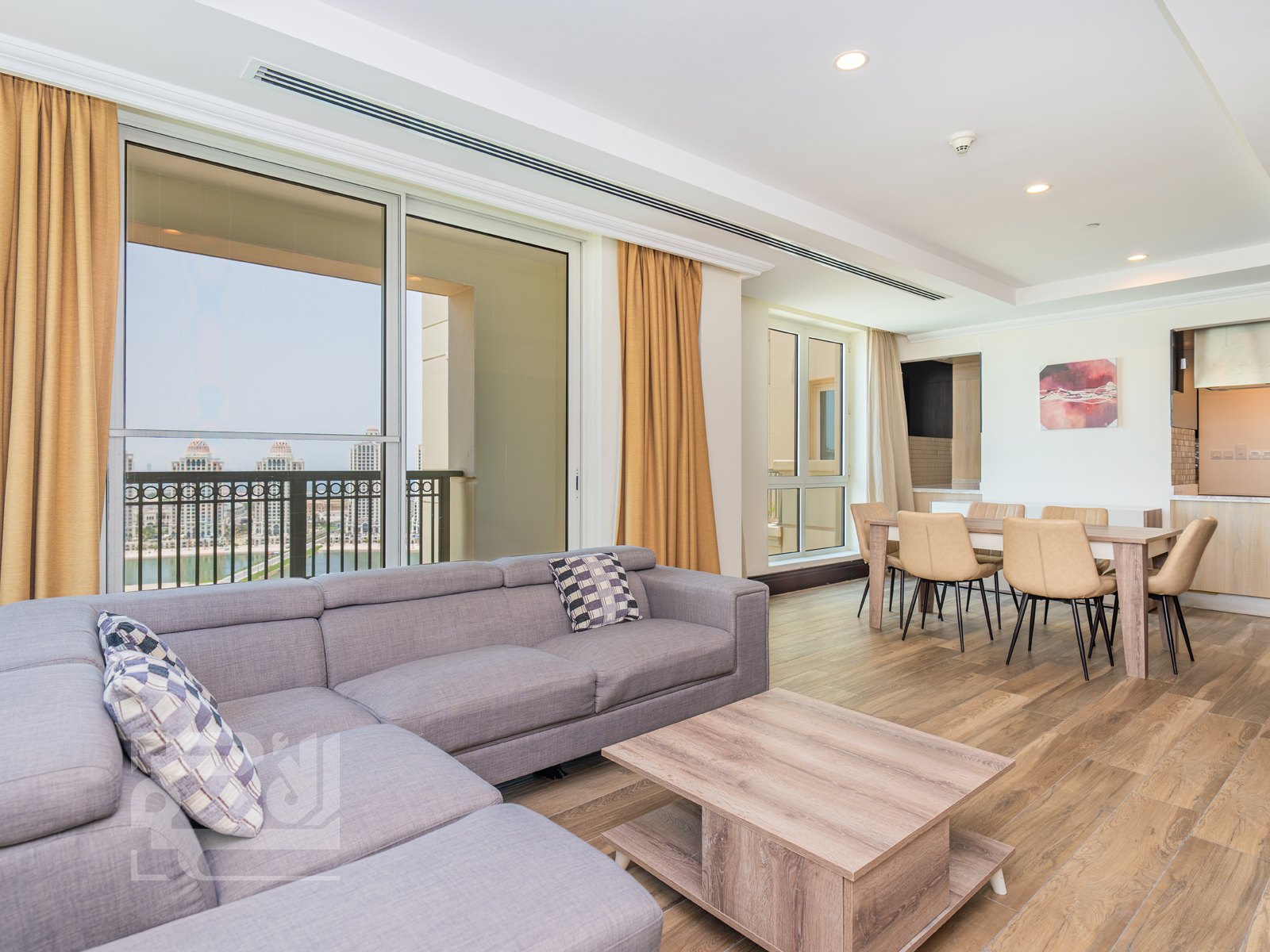 Fully Furnished 1-BHK | Qatar Included | Balcony